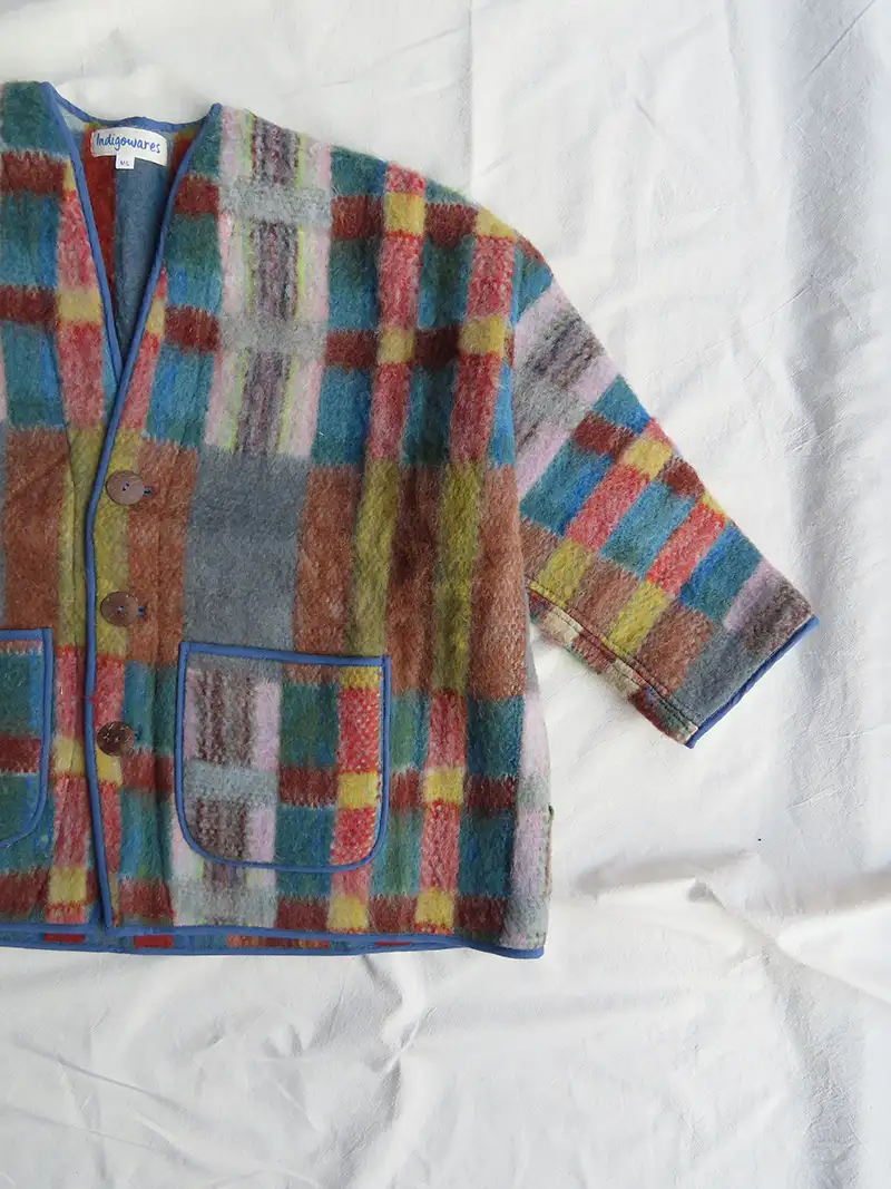 HANDWOVEN WOOL JACKET