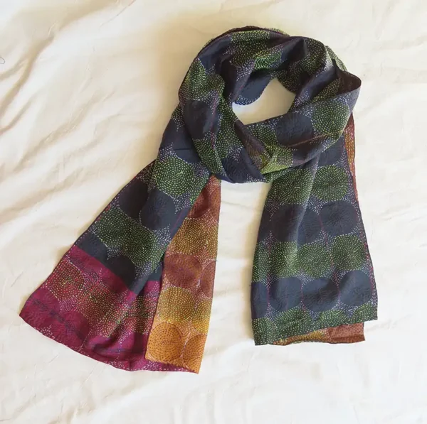 kantha scarf
