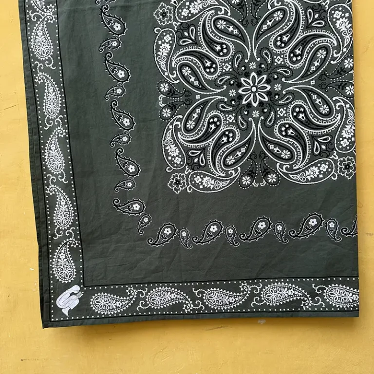 KHAKI BANDANA SCARF