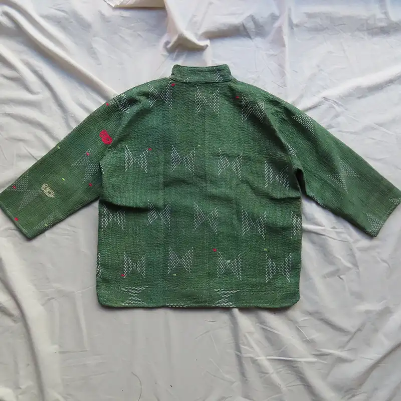 kantha quilted jacket