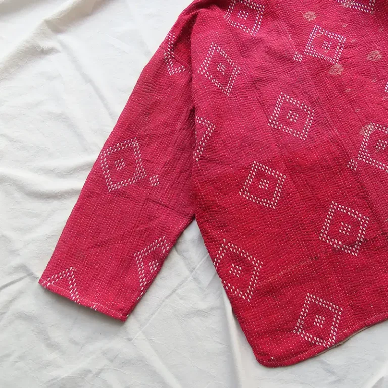 kantha stitched jacket