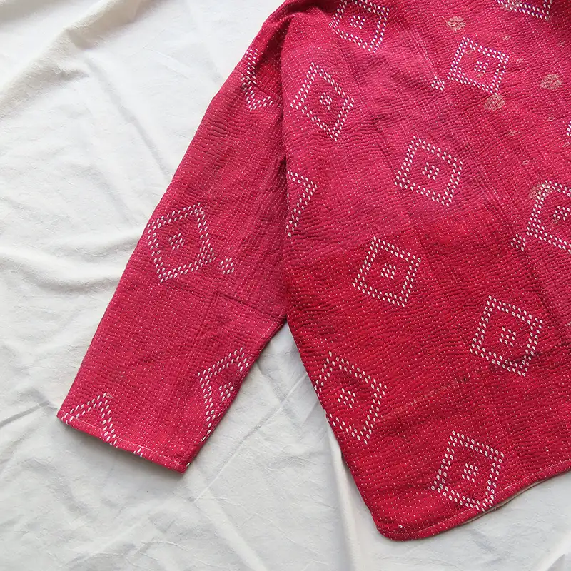 kantha stitched jacket