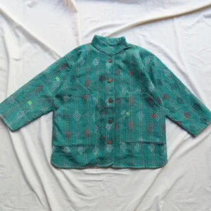kantha quilted jacket