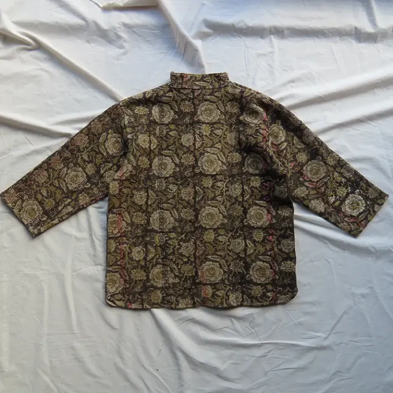 kantha quilted jacket