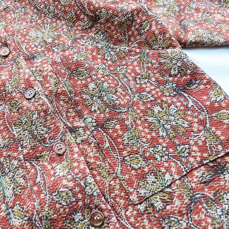 short kantha jacket