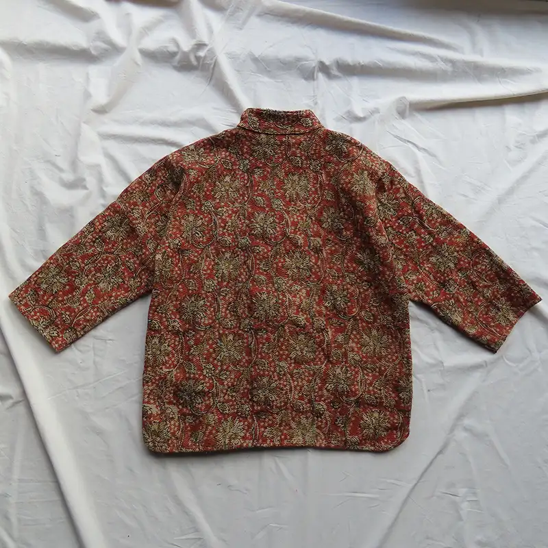 short kantha jacket