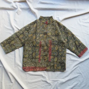 kantha stitched fabric