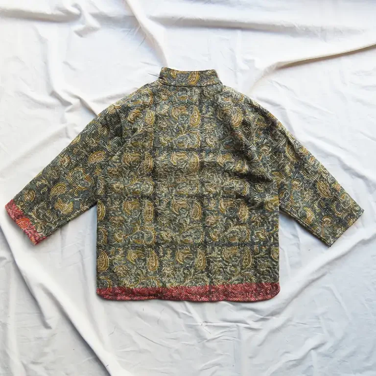 short kantha jacket