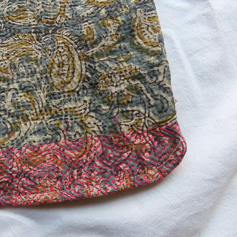short kantha jacket