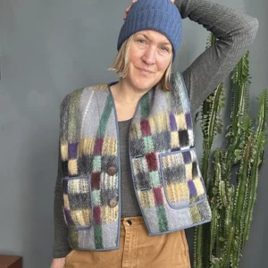 handwoven wool check