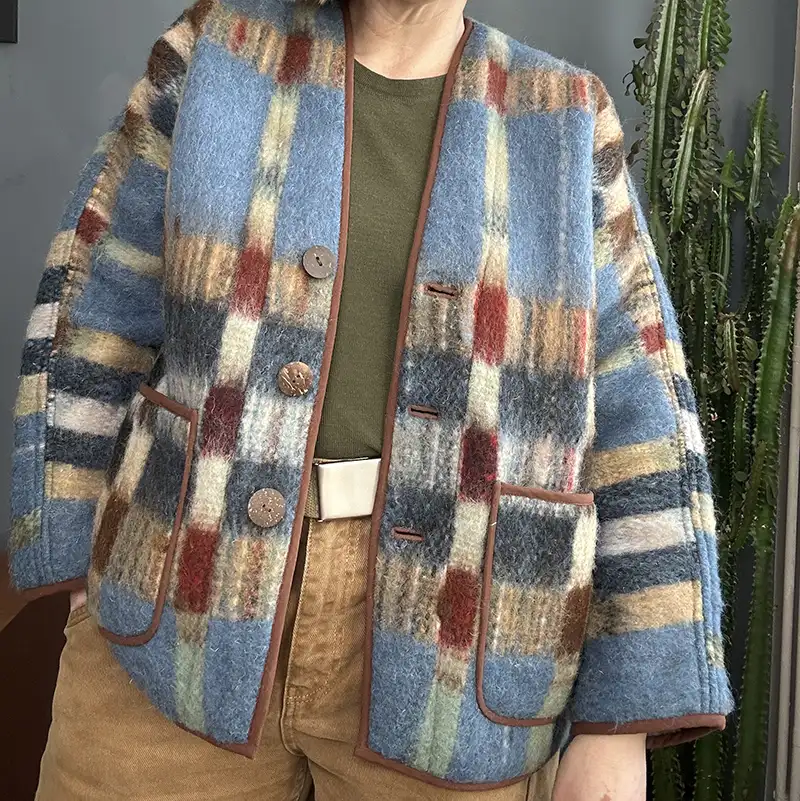 WOOL BLANKET JACKET