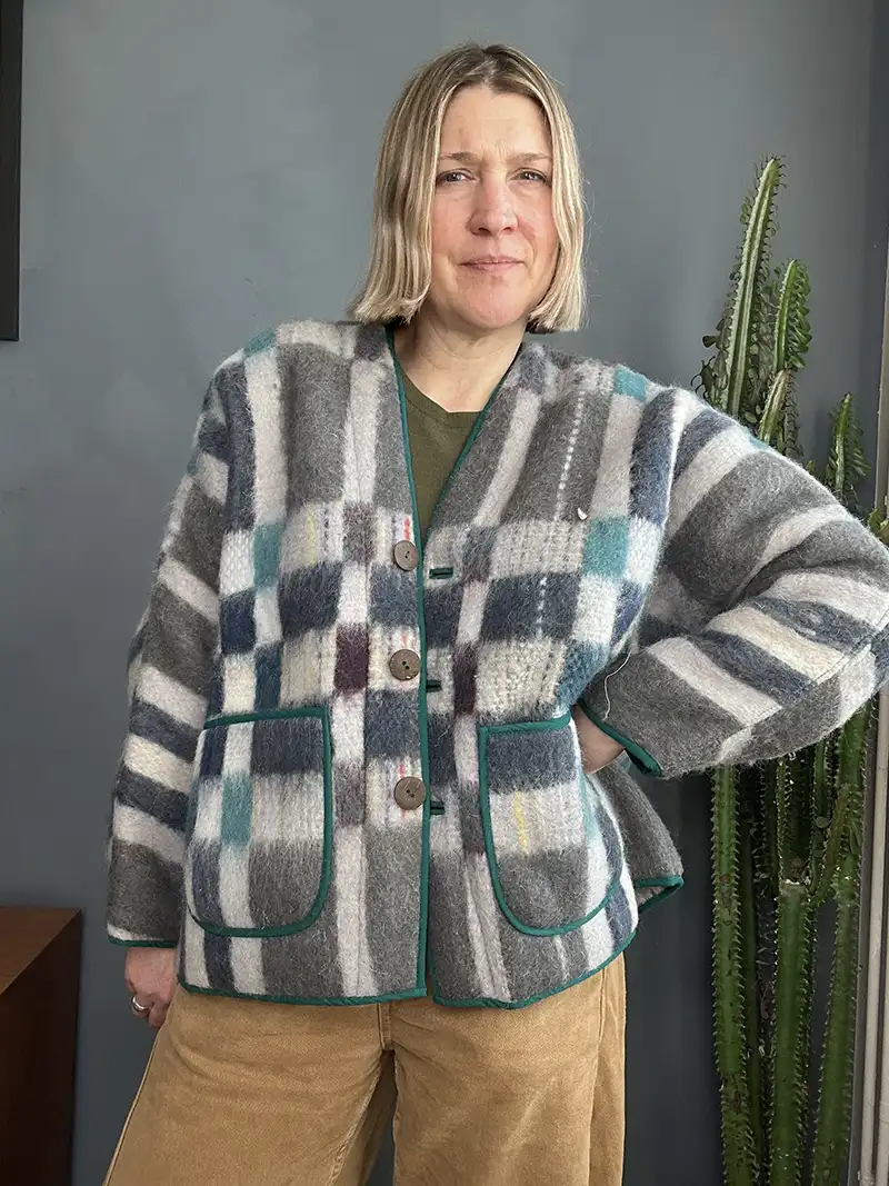 WOOL BLANKET JACKET