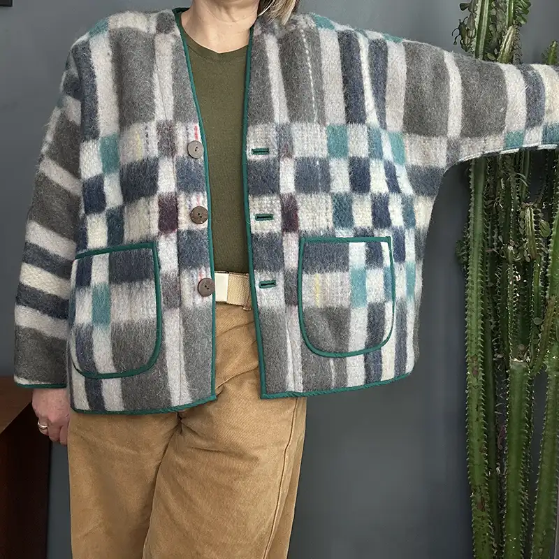 WOOL BLANKET JACKET
