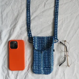 Organic cotton phone bag