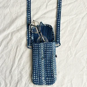 Organic cotton phone bag
