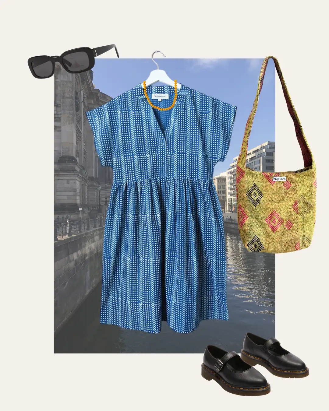 loose cotton dress styling ideas