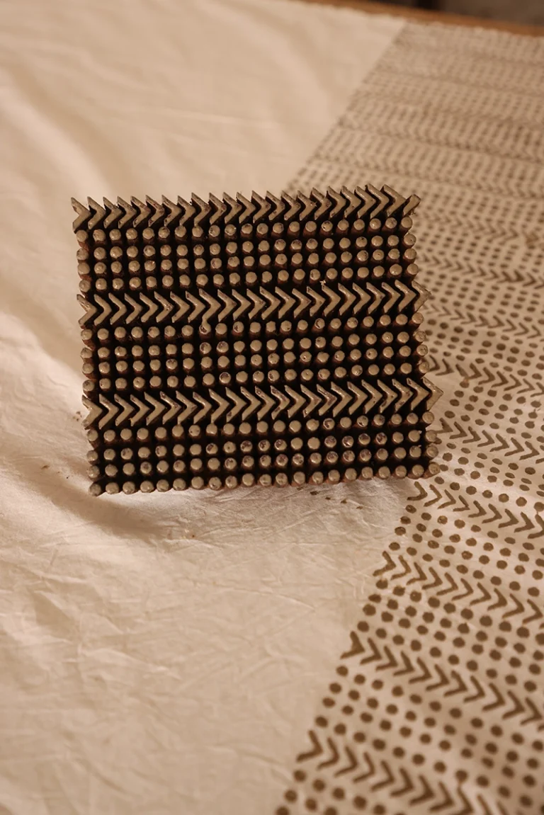 block printed cotton