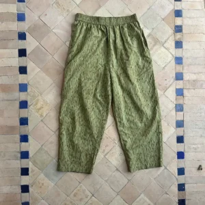 Camo Barrel Leg Trouser