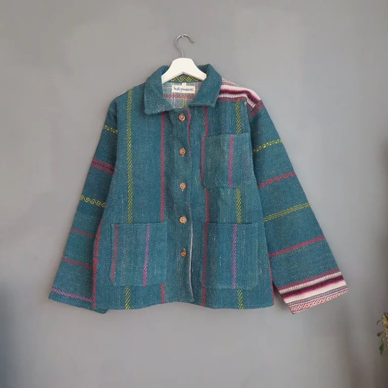 kantha quilted jacket