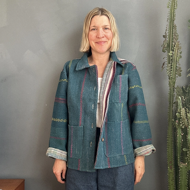 kantha chore jacket