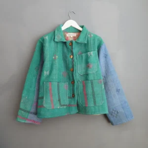 embroidery kantha chore jacket