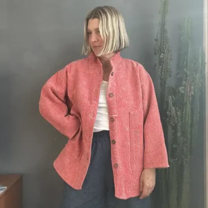 kantha quilted jacket