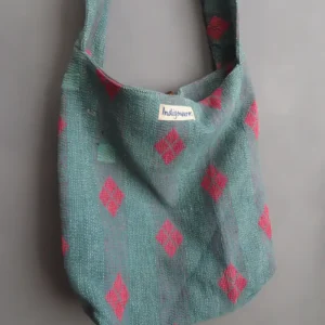 GREEN BOHO SLING BAG