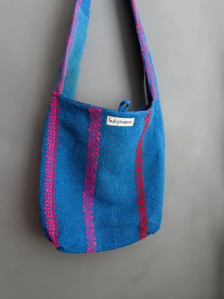 kantha fabric bags