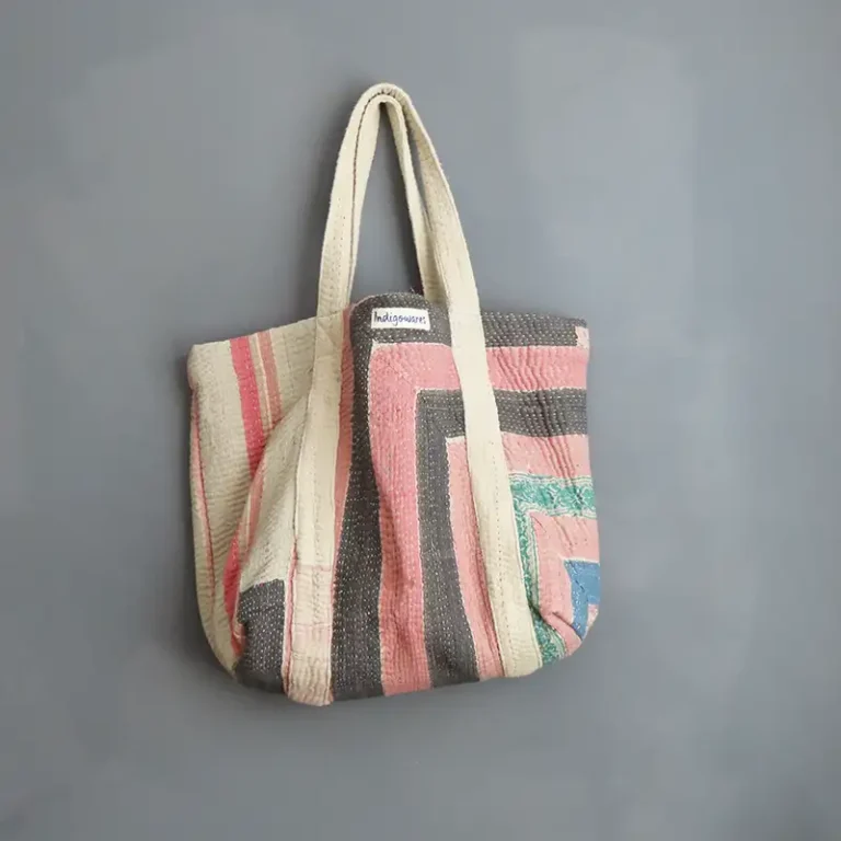 KANTHA FABRIC TOTE BAG