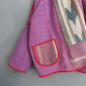 kantha quilted jacket