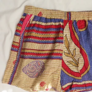 boho festival shorts