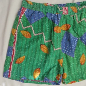 boho festival shorts