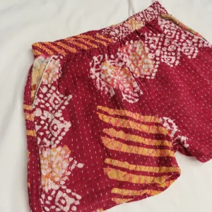 batik boho festival shorts