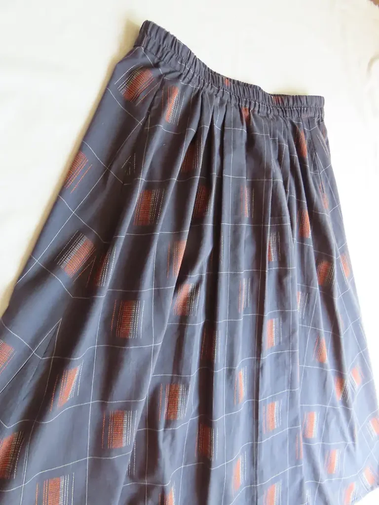 a slow fashion skirt.