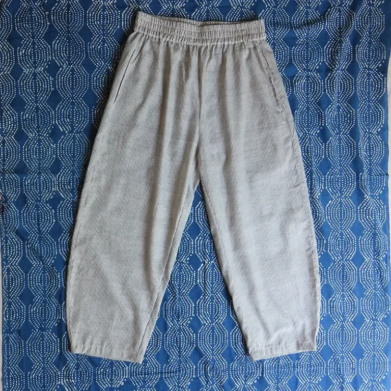 pull on cotton trousers