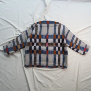 back view of blanket jacket