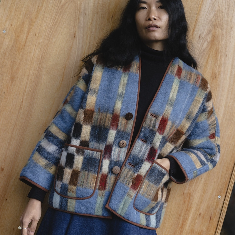 wool blanket jacket